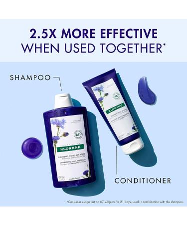 Klorane Purple Conditioner with Centaury - Brightens Blonde, Gray & White Hair - 6.7 fl.oz - Buy Online on GoSupps.com