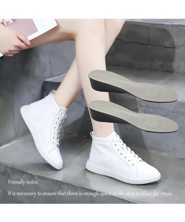 Premium Invisible Height Increasing Shoe Inserts - Arch Support Memory Foam Insoles for Men & Women - Comfort Sports Replacement Insoles (4.5cm - Buy Online on GoSupps.com