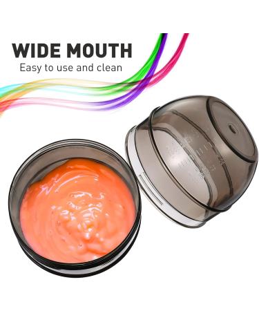 Lurrose hairdressing shaker purple tools color hair dye grey hair dye pink hair dye pink outfit tinting bowl hair shaker hair dye bowl hair color measuring tool pp headset baking oil - Buy Online on GoSupps.com