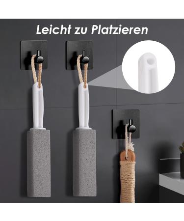 Bimsstein Toilet Cleaner with Handle - 2 Pumice Stone Blocks for Effective Toilet Cleaning | Eco-Friendly and Durable - Buy Online on GoSupps.com