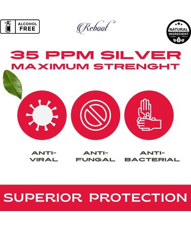 Reboot Topical Wound Gel 35PPM Colloidal Silver - Fast Pain & Itch Relief for Burns, Cuts, Scars - Homeopathic Care for Pets & Kids - 3.40oz - Buy Online on GoSupps.com