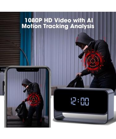 HiSpyCam Clock Wireless Spy Cam - Buy Online on GoSupps.com