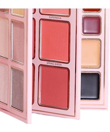 Palette de Maquillage Livret de Voyage - Palette Visage Feminine | Fards Paupi res Portable | Pour tudiantes Voyageuses D butantes Amatrices Beaut Mari es - Buy Online on GoSupps.com