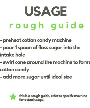 Cotton Candy Floss Sugar (Bubblegum) - 1LB | Product of Canada| Easy Candy Forming| Works With Almost All Machines| Reusable Jars to Lock in Freshness| Flavoured Floss Ideal for Snack Desserts Party Carnivals and More| By Elo's Premium - Buy Online on GoSupps.com