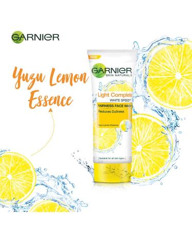 Garnier White Complete Face Wash 50g - Brightening Facial Cleanser - Buy Online on GoSupps.com