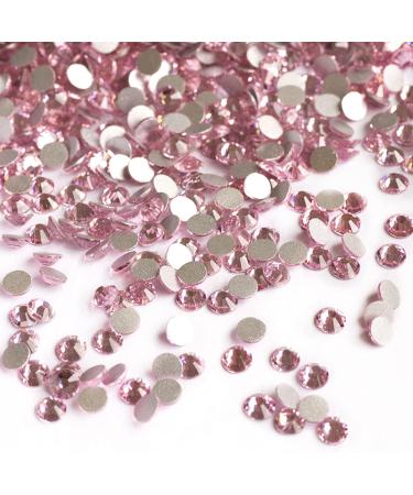 Light Rose Crystal Stone Strass Nail Gems Non Hotfix Flatback Rhinestones Stick On Nails and Clothing Full of Texture (Color : Light Rose Size : SS10 1440Pcs) SS10 1440Pcs Light Rose - Buy Online on GoSupps.com