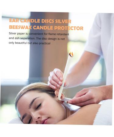 ibasenice 200 Pi ces Joint De Corne Droite De Outils De Traitement Spa De De Bougie De Cire D'Abeille Couverture De Protection De Cire Feuille - Buy Online on GoSupps.com