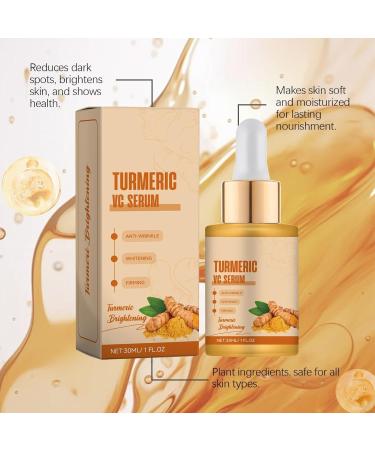 Dark Spot Clearing Curcuma S rum visage S rum Visage Vitamine C au Curcuma Anti-Dark Spot Face Serum Serum Eclat Correcteur de Taches Sombres pour la R paration Jour et Nuit R duisant les Rides - Buy Online on GoSupps.com