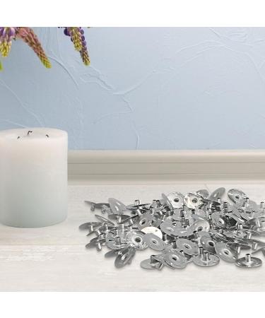 800 pcs Candle Wick Tabs - Metal Candle Wick Sustainer Tabs (12mm) | MILIVIXAY - Buy Online on GoSupps.com