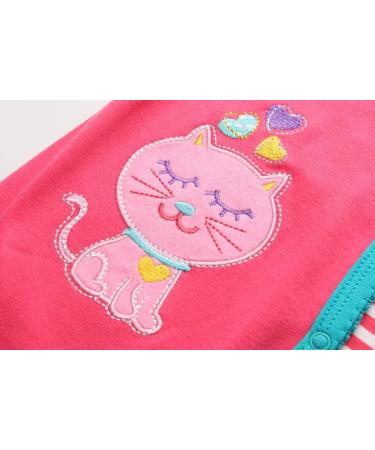 MAMIMAKA Baby Rompers Pajamas | Cotton Jumpsuit for Boys & Girls | Footed Bodysuits 6-9 Months | 2-Pack - Buy Online on GoSupps.com