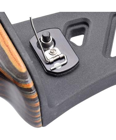 Chuangtong Archery Plunger and Rest - Metal Screw-in Pressure Button for Recurve Bows | Black, Right Hand - Buy Online on GoSupps.com