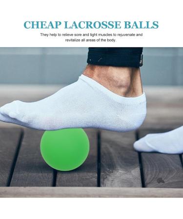 Ultechnovo Silicone Lacrosse Massage Balls | Professional 6.2cm Yoga & Sports Massage Balls - Perfect for Festivals & Relaxation - Buy Online on GoSupps.com