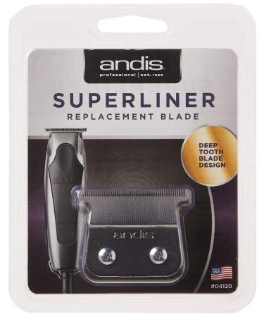 Andis 04120 Superliner Carbon Steel Trimmer T-Blade - Gray Replacement - Buy Online on GoSupps.com