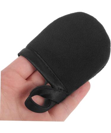 FOMIYES 2 Sets Tanning Gloves Face Tan Mitt Back Tanning Mitt Manicure Protective Gloves Body Lotion Applicator Back Lotion Uv Manicure Gloves Uv Gloves for Nails Flocking Pe Black Tool - Buy Online on GoSupps.com