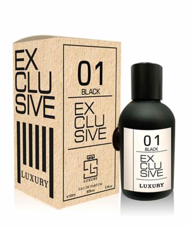 Maison d'Orient EXCLUSIVE 01 BLACK by LUXURY COLLECTION - A Timeless Men's EDP with a Rich Blend of Fruity Woody and Leather Notes 100 ML - Buy Online on GoSupps.com