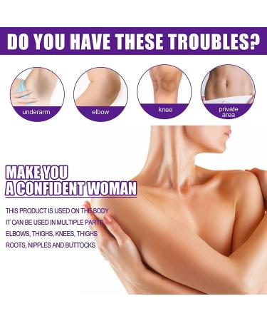 1/2/3pcs Whitening Cream for Private Parts Dark Spot Corrector Cream for Inner Thighs Thigh Line Armpits and Knees (1pcs 20ml) - Buy Online on GoSupps.com