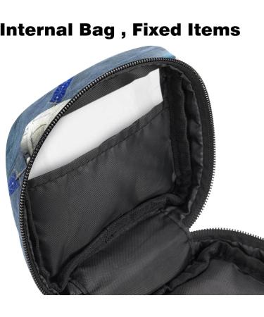 Menstrual Pad Bag with Zipper - Stylish Tampon Pouch for Women & Girls | Universe Space Design - Buy Online on GoSupps.com