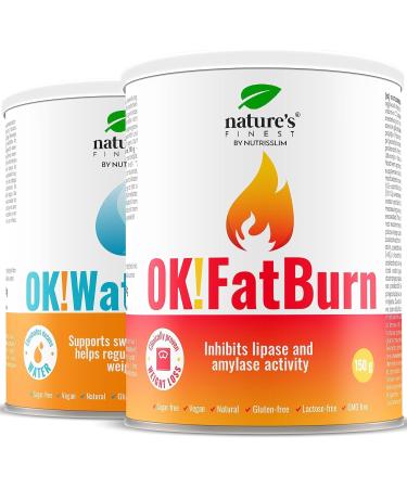 Nature's Finest Ok! Fatburn + OK! Waterout |If you get weight loss with the tyrosine and carnitine drink increase fat burning and lose excess water weight