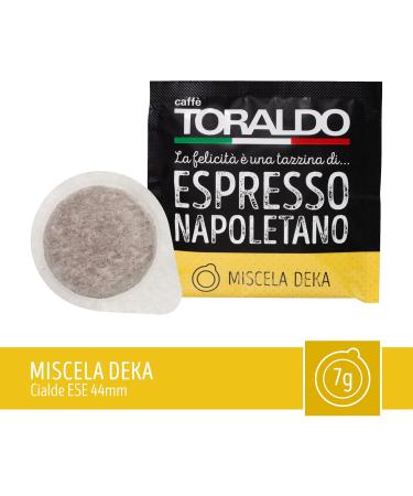  caff toraldo CAFF TORALDO | ESE 44 Pods | Selected Coffee Grilled and Roasted in Italy | Excellence of Neapolitan Coffee (600 Waffles Mix Dek) - Buy Online on GoSupps.com