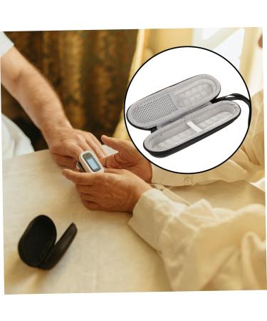 Clispeed EVA Storage Pocket Case for Oximeter & Blood Sugar Devices | Portable Diabetic Bag for Glucose Measurement - Buy Online on GoSupps.com