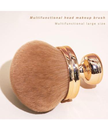 lyanny Loose Powder Brush - Blush Brush Powder Makeup Brush Multifunction Make up Brush Setting Powder Brush Mushroom Head Face Brushes Makeup rose gold - Buy Online on GoSupps.com