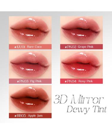 Lip Gloss L56 Liquid Lipstick with Moisturizing Shine Tint Mirror Shine Formula Glossy Lip Glaze Makeup Longlasting moisture for hydrating lips and a radiant look PK02 - Buy Online on GoSupps.com