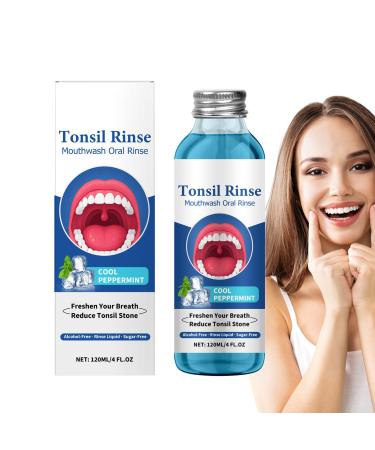 G n rique Adult Mouthwash Halitosis Deodorizer Sensitive Solution 120ml | Mouthwash for Dry Bad Breath Travel Adults Gum Care Oral Hygiene