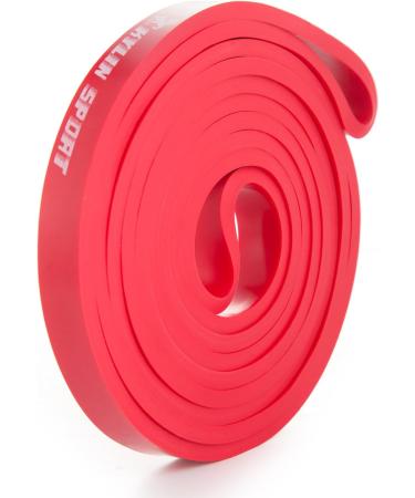 KYLIN SPORT Resistance Band for Assisted Pull Ups | Elastic Loop for Yoga Pilates & CrossFit Training - Power-Lifting in Red - Buy Online on GoSupps.com
