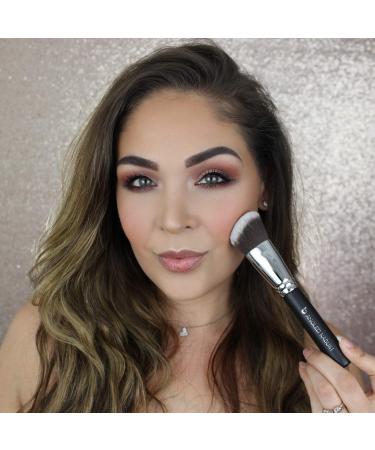 Angled Kabuki Blush Brush + Large Finishing Powder Makeup Brush - Beauty Junkees - Buy Online on GoSupps.com