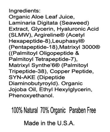 Magic Collagen Booster Serum - Time Reversing Anti-Aging with Argireline Matrixyl 3000 & Copper Peptides - 1oz - Buy Online on GoSupps.com