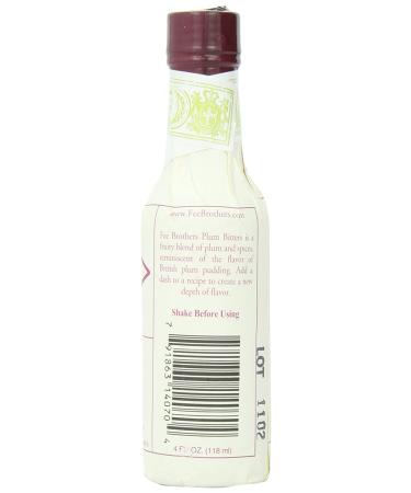 Fee Brothers Plum Bitters 5oz - Premium Quality for Cocktails and Beverages - Buy Online on GoSupps.com