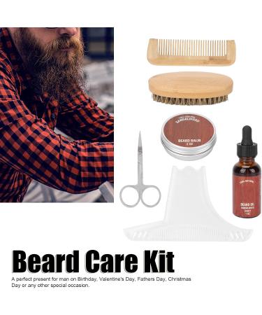 SYH&AQYE Beard Care Set: Men s Trimmer & Growth Kit - Beard Cream Oil Comb Brush & Mustache Scissors - Buy Online on GoSupps.com