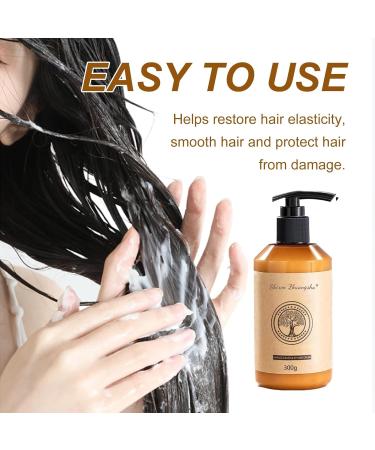 Shiren Zhuangshu Curly Hair Conditioner - Long-lasting Moroccan Volume & Elasticity | Genuine 1 Bottle - Shop Internationally - Buy Online on GoSupps.com