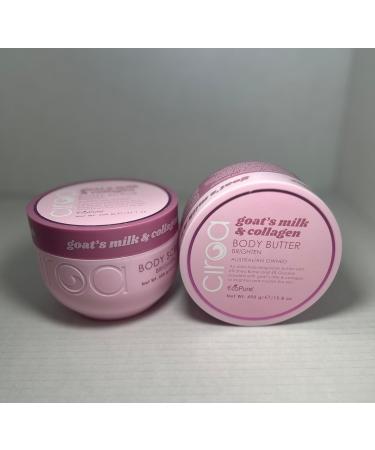 Goats Milk & Collagen Body Scrub & Body Butter To Brighten And Nourish Skin (Duo Set) 21.1 Oz Each - Buy Online on GoSupps.com