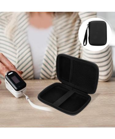 Lurrose Diabetic Case Meter Organizer - Black Pouch for Insulin Pens Meters Test Strips & Needles | Perfect Travel Solution - Buy Online on GoSupps.com