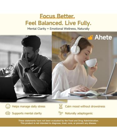 Ashwagandha Supplement Stress Relief and Mood Enhancer 1400mg Ashwagandha Powder and Root Extract 60 Capsules 30 Days Supply 60 Count (Pack of 1) - Buy Online on GoSupps.com