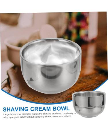 Premium Minkissy Stainless Steel Brewing Shell & Men's Shaving Cream Set Ultimate Shaving Experience - Buy Online on GoSupps.com