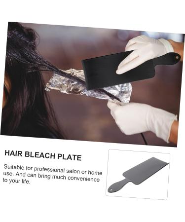 MAGICLULU 1pc Hair Tint Plate Highlights Paddle Hair Bleach Plate Salon Dye Tool Salon Color Applicator Hair Tinting Board Professional Styling Tools Perm Dyeing Balance Paddle - Buy Online on GoSupps.com