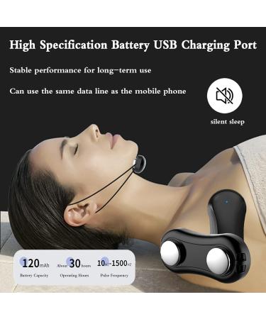 Portable Smart Anti Snoring Device with Electric Massage - Stop Snoring and Enjoy Quieter, Restful Sleep - Buy Online on GoSupps.com