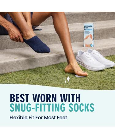 Dr. Frederick's Original Metatarsal Pads - 4 Pieces for Rapid Pain Relief - Gel Foot Cushions - Buy Online on GoSupps.com