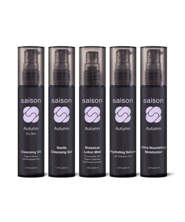 Saison Autumn Gentle Cleansing Gel | Organic Vegan Cleanser for Dry Skin | Natural & Cruelty-Free Beauty - Buy Online on GoSupps.com