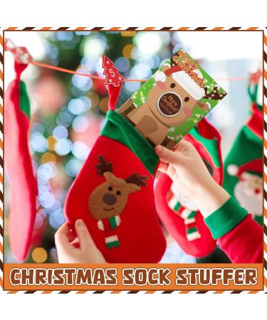 Leelosp 25 Pack Christmas Lip Balm Tins Cute Gifts Bulk Lip Balms Honey Flavor for Chapped Lips Holiday Party Favors Supplies Treat Goodie Bags Stuffers Small Gifts - Buy Online on GoSupps.com