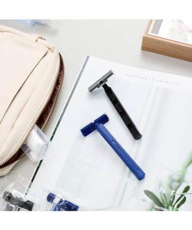 Buy 30 Disposable Safety Razors | Individually Wrapped Twin Blade Razors for Travel Hotels Salons & Home Use - Buy Online on GoSupps.com