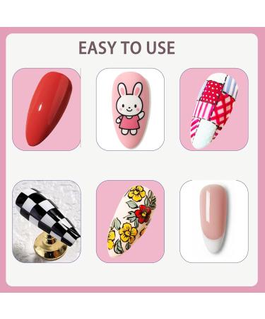 MOEPAK 24 Colors Color Gel Nail Polish Set Highly Pigmented Gel for Nail Design French Nails & Line Painting Saturated SmudgeFree Painting Gel for Manicure and DIY Nail Art - Buy Online on GoSupps.com