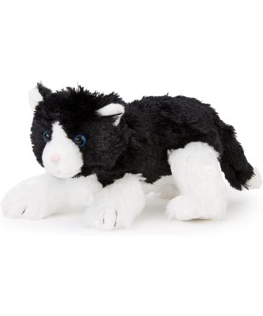 Zappi Co Safari Animals Collection 25cm Plush Black+White Kitten Toy for Kids - Buy Online on GoSupps.com