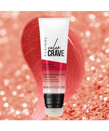 HFC Prestige Products Ltd Clairol Colour Crave NonPermanent Hair Makeup Ruby 45 ml robijnrood - Buy Online on GoSupps.com