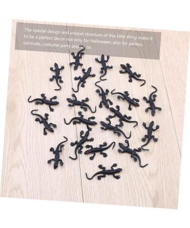 Lurrose 10-Piece Halloween Gecko Toys - Realistic Artificial Reptiles for Halloween Decorations & Terrariums - 2.8x5.5cm - Buy Online on GoSupps.com
