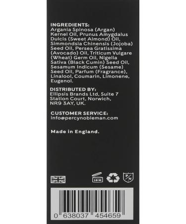 Percy Nobleman Premium Vanilla Scented Beard Oil - 50ml (Pack of 1) - Buy Online on GoSupps.com