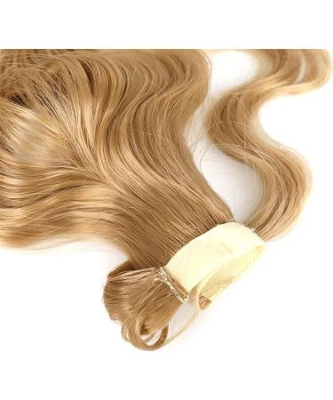 Ponytail Extensions Body Wave Ponytail Hair Extension Clip in Long Wavy Curly Ponytail Extension 24 Inch Wrap Around Synthetic Fake Hair Ponytail Hairpiece for Women for Women(Color:1BH613) 24inch 1BH613 - Buy Online on GoSupps.com