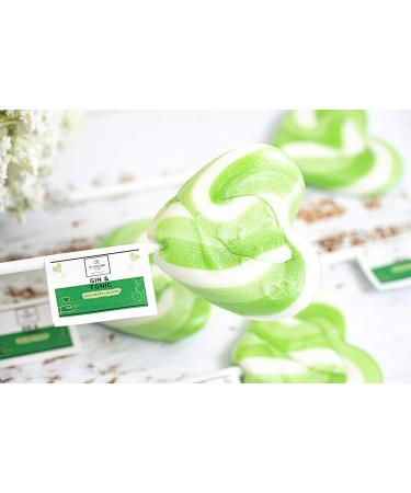 Gin & Tonic Love Heart Lollipops 35g 1 Lollipop (1) - Buy Online on GoSupps.com